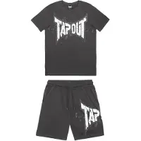 TAPOUT Dunlab Short Sleeve Set Gris M