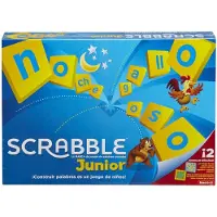 Scrabble Junior Board Game Spanish Version Multicolore Enfants