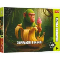 Trefl Puzzle BrainRots : Schimpansen & Bananini 200 dll