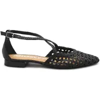 Gioseppo Ballerines à lanières 'Leskovic' noir