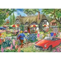 The House of Puzzles Puzzle Country Pub 500 XL Teile Erwachsene Puzzle