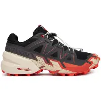 Salomon Chaussure de course 'Speedcross 6' rouge / noir