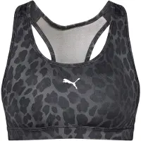 Puma Soutien-gorge de sport '4Keeps' gris foncé / noir