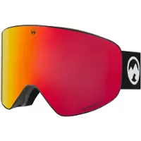 MowMow Lunettes de sport 'STEALTH Ski Goggles - Photochromic Lens - ECO: Bioresin Frame & Recycled - UV400 - Unisex' rouge
