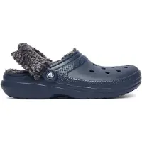 Crocs Sabots Classic Fleece Lined Clog hommes - Bleu - 46 / 47