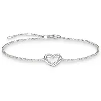 Thomas Sabo Bracelet 'Armband Symbol der Liebe' blanc