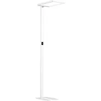 NCC-Licht Lampadaire LED Luka Blanc Up & Down 2 x 40W 8400lm Blanc neutre 4000K UGR