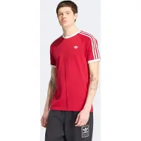 Adidas T-Shirt rouge / blanc