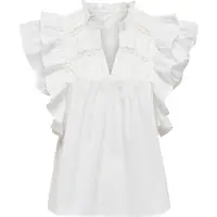 ONLY Chemisier 'ONLSunny' blanc