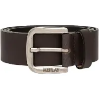 Replay Ceinture marron / argent