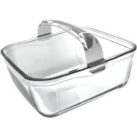 Pyrex 301U300, Plat à gratin, Transparent