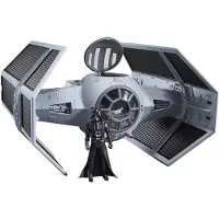 Hasbro Star Wars The Vintage Collection : le TIE Advanced de Dark Vador, navette spatiale, 4 ans, plastique, multicolore