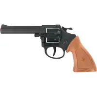 Wicke Sohni - 0434 - Revolver En Plastique Western Ringo 8 Coups