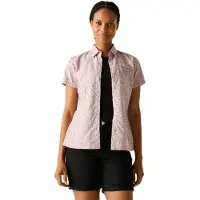 Regatta Mindano Viii Short Sleeve Shirt Rose 38 Femme