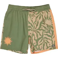 Billabong Reflection Swimming Shorts Vert L Homme