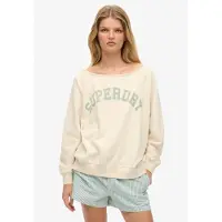 Superdry Sweat-shirt beige / vert pastel