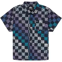 Quiksilver Apero Classic Short Sleeve Shirt Bleu 6 Years Garçon