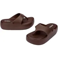 Melissa Free Platform Thong Flip Flops Marron EU 35-36