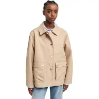 Gant pour femme. 4700356 Veste en sergé beige (XS), Casuel, Coton