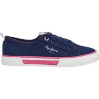 Pepe Jeans Baskets basses enfant BRADY CLUB G filles - Bleu - 38