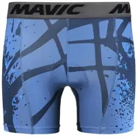 Mavic Trail Liner Graphic Shorts With Chamois Bleu L Homme