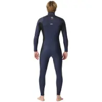 Rip Curl Dawn Patrol 4/3 Mm Gb St Long Sleeve Chest Zip Neoprene Suit Bleu XL Homme