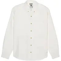 Element Button Down Oxford Regular Fit Long Sleeve Shirt Blanc M Homme