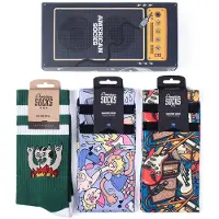 American Socks Amp Crew Socks Multicolore EU 42-46 Homme