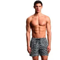 Emporio Armani pour homme. EM000583_AF20440 Maillot de bain à recouvrement bleu marine (L), Beachwear, Polyester