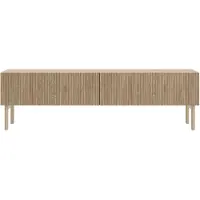 Selsey Nolie - TV lowboard 2 portes, aspect chêne, 175 cm