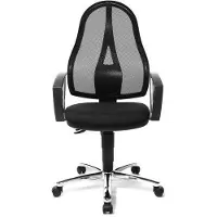 Topstar Chaise de bureau ergonomique Open Point SE Noir (40 - 52 cm)