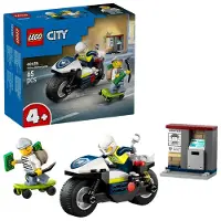 LEGO City 60455 La course-poursuite en moto de police
