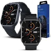 3MK Montre connectée Altora Easy Touch Noir