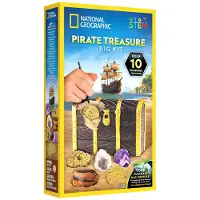 National Geographic Kit de fouille au trésor des pirates
