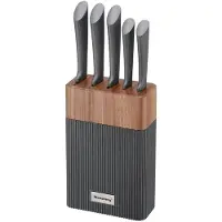 Klausberg Ensemble de couteaux dans un bloc en acacia 63931