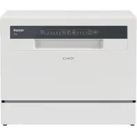 Candy Mini lave-vaisselle compact 6 couverts 51db - - CP6E51LW -