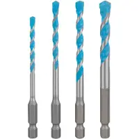 Bosch Expert Hex-9 Multi Construction 4 X 45 90/5 X 50 X 100/6 X 60 X 100/6 X 60 X 100/8 X 50 X 100 Mm Drill Set 5 Units Clair