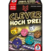 Schmidt 49384 Clever hoch Drei Würfelspiel