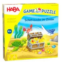 Haba Jeu avec puzzle - Chasse au trésor dans l'océan