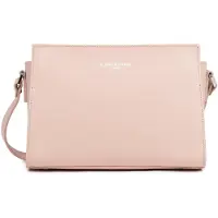 Lancaster Sac à bandoulière 'Lancaster Sac trotteur Zippée S Smooth Poudre' rose