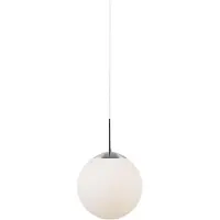 Nordlux Suspension en verre Cafe blanc Ø 15cm