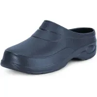 Ladeheid Sabots légers pour femmes et hommes en EVA, sabots de jardin, chaussures de jardin KL037 (bleu foncé, 36)