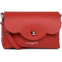 Lancaster Sac rabat PUR & ELEMENT CITY FLORE Rouge/Champagne