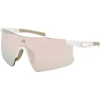 Adidas Sport Kaphiros Sunglasses Blanc Brown Mirror/CAT3