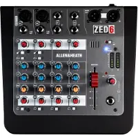 Allen & Heath Zed-6, Table de mixage, Noir