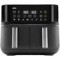 Braun Airfryer Twincook 3 Td3030ibk Noir - 1800 G 1500 W