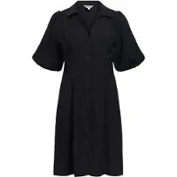 Vila Fia Short Sleeve Short Dress Noir 34 Femme