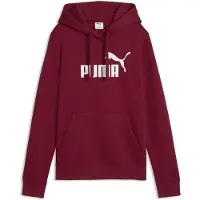 Puma Sweat de sport 'Ess No. 1' rose foncé / blanc