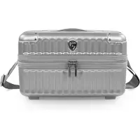 Heys Luxe Trunk 76 cm suitcase, silver, Valise, Argent