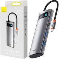 Baseus Adaptateur 7W1 Hub Usb-C Na 2X Usb 3.0 + Hdmi + Usb-C Pd